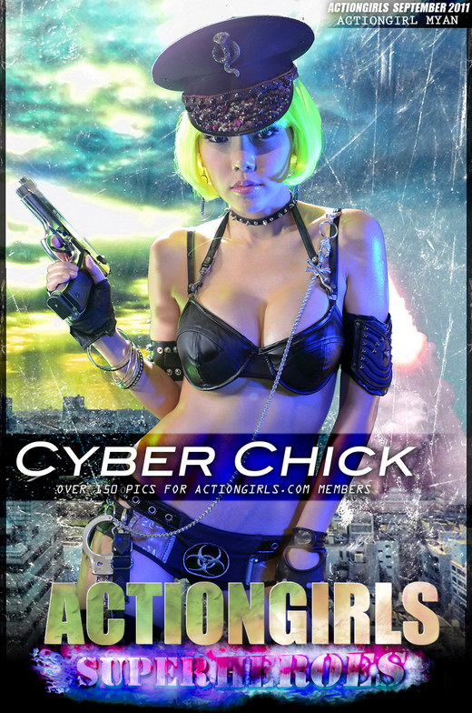 Myan - `Cyber Chick` - for ACTIONGIRLS HEROES Myan - `Cyber Chick` - for ACTIONGIRLS HEROES